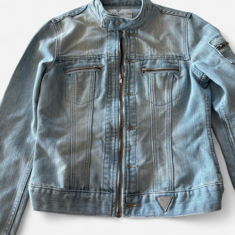 Guess Light Blue Denim Jacket